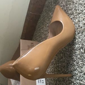Steve Madden patent pumps
